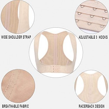 Joyshaper Chest Brace Up Women Posture Corrector Shapewear Breast Back Support X Strap Bra Support Shaper Vest Tops