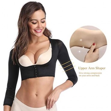 Joyshaper Upper Arm Shaper for Women Post Surgery Compression Sleeves Vest Posture Corrector Shapewear Slimming Tops