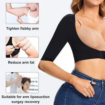 Joyshaper Upper Arm Shapers for Women Compression Sleeves Shapewear Crop Top Slimming Arm Slimmer Vest