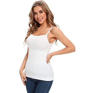 Shaping Camisoles for Women Seamless Slimming Shapewear with Adjustable Straps Tummy Control Shapewear Tank Tops