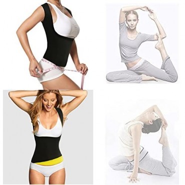 Women's Hot Sweat Slimming Neoprene Shirt Vest Body Shapers for Weight Loss Fat Burner Tank Top