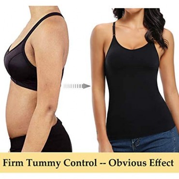 WOWENY Shapewear Tank Tops for Women Tummy Control Vest Body Shaper