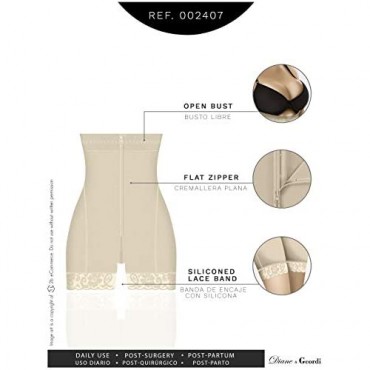 DIANE & GEORDI 002407 Strapless Colombian Shapewear | Faja Colombiana Reductora
