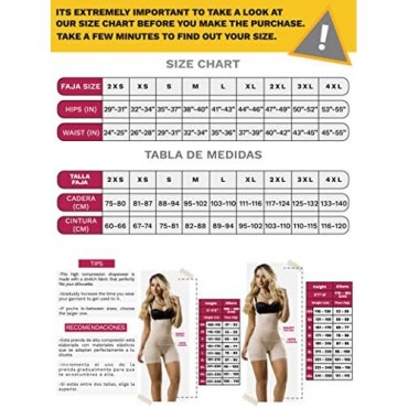 LT.ROSE 21998 Strapless Shapewear Full Body Shaper for Women Fajas Colombianas