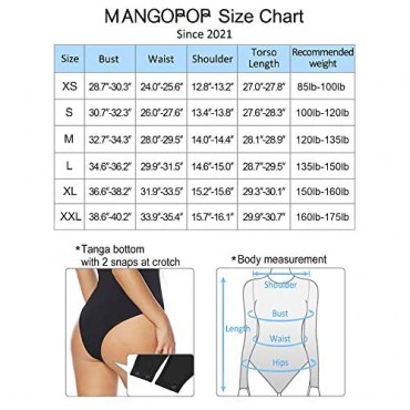 MANGOPOP Women's Round Neck Short Sleeve T Shirts Basic Bodysuits