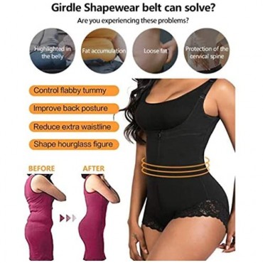 Shapewear for Women Tummy Control Waist Trainer Fajas Body Shaper Bodysuit