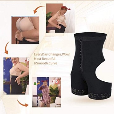 Women's Tummy Control Body Shaper Butt Lifter Shapewear Control Panties High Waist Thigh Slimmer