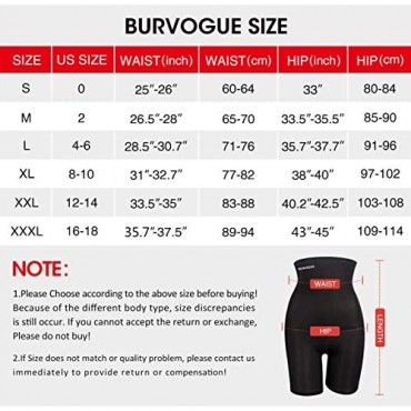 Burvogue Shapewear for Women Tummy Control-Butt Lifter High Waisted Shaper Shorts