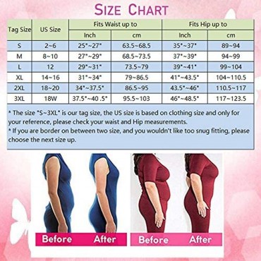 Half Slips for Under Dress High Waist Tummy Control Slip Shapewear Slimming Skirt Slip Shaper