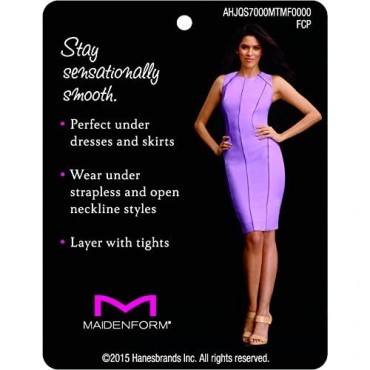 Maidenform Women's Convertible Slip With Built-In Bra & Anti-Static Shapewear FL2304
