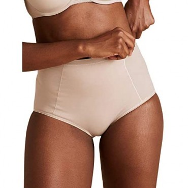 Marks & Spencer Women's Firm Control Cotton Shaping Full Brief Panty (2 Pack)