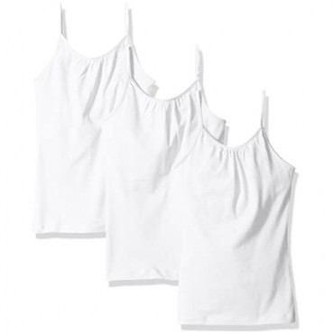 Hanes Little Girls' Cami with Shelf Bra (Pack of 3)