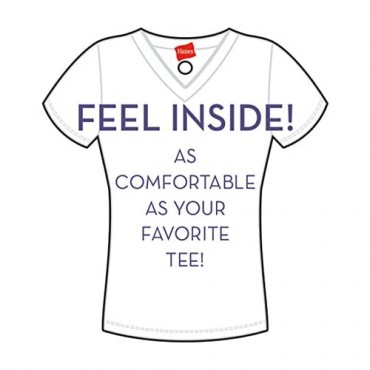 Hanes Ultimate Women's ComfortBlend T-Shirt Front-Close Underwire Bra DHHU01