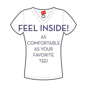 Hanes Ultimate Women's ComfortBlend T-Shirt Wirefree Bra DHHU03