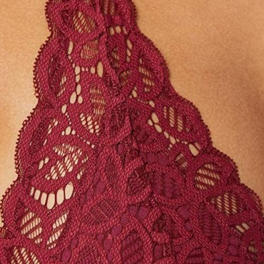 Iris & Lilly Women's Crochet Lace Halter Bralet