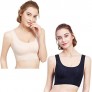 PRETTYWELL Sleep Bras  Thin Soft Comfy Daily Bras  Seamless Leisure Bras for Women  A to D Cup  with Removable Pads