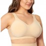 Shapermint Compression Wirefree High Support Bra for Women Small to Plus Size Everyday Wear  Exercise and Offers Back Support