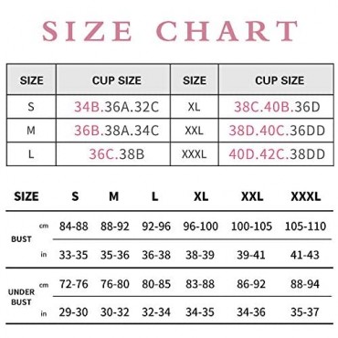 WOWENY Seamless Bras for Women Sleep Leisure Sports Yoga Bra Padded Wireless Thin Soft Comfy Pullover Tops Plus Size