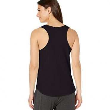 Essentials Women's Relaxed Fit Lightweight Lounge Terry Racerback Tank