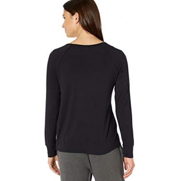 Essentials Women's Relaxed Long-Sleeve Sleep T-Shirt