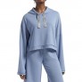 KENDALL + KYLIE Women's Lounge Cropped Hoodie