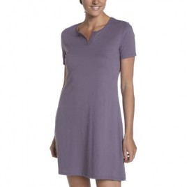 Nautica Sleepwear Women's Solid Short Sleeve Jersey Knit Sleep Tee - 930273