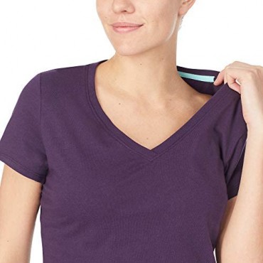 Nautica Women's V-Neck Sleep Shirt 100% Cotton Jersey