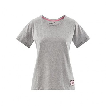 oodji Ultra Women's Lounge T-Shirt with Applique