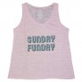 Secret Treasures Sunday Funday Completely Pink Sleep Tank Top