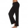 Anjue Womens Pajama Pants Palazzo Casual PJ Pant Lounge Bottoms High Waisted Yoga Pants Wide Leg