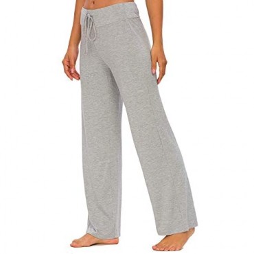 AQF Women's Pajama Sleep Bottoms Modal Comfy Lounge Pants S-4XL