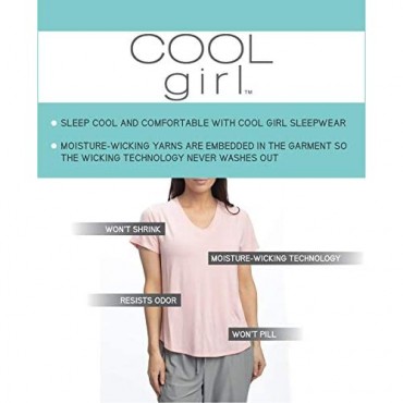 Cool Girl Women's Keep it Basic Cooling Jogger Pajama Pant