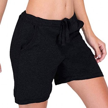 Cottonique Women's Hypoallergenic Lounge Short Made from 100% Organic Cotton