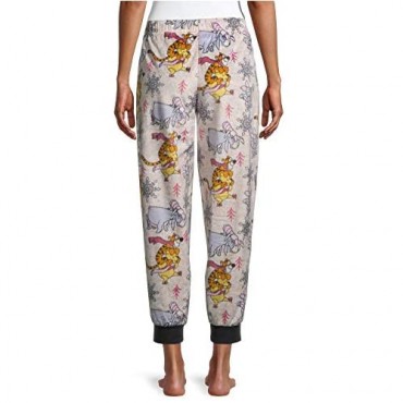 Disney Winnie The Pooh Women's and Women's Plus Cuffed Pajama Pants