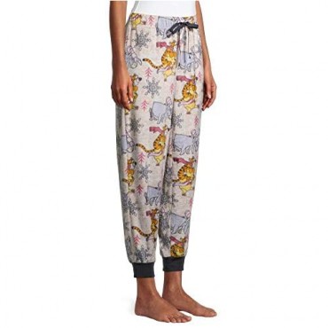 Disney Winnie The Pooh Women's and Women's Plus Cuffed Pajama Pants