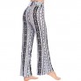 Ekouaer Women's Pajama Pants Comfy Stretch Pajama Bottom Long Bootleg Yoga Pants Casual Wide Leg Palazzo Lounge Pants