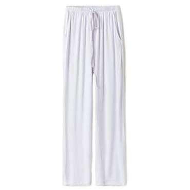 ezShe Women's Soft Cotton Lounge Pajama Pants with Pockets