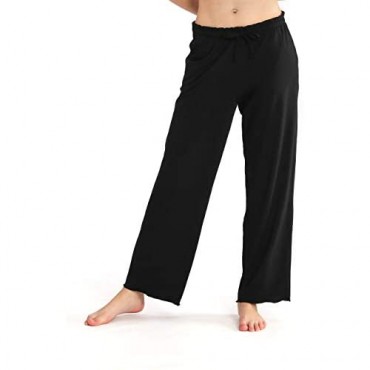 Femofit Pajama Pants for Women Bamboo Rayon Pajama Bottoms Lounge Sleep Pants pj Bottoms Comfy Sleepwear 2-Pack S~XL
