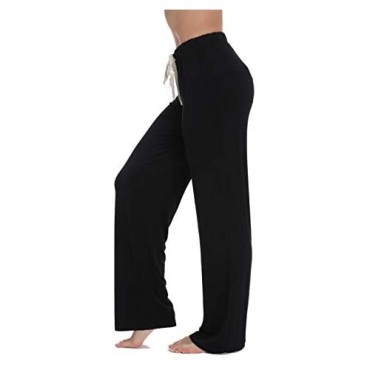#followme Ultra Soft Solid Stretch Jersey Pajama Pants for Women