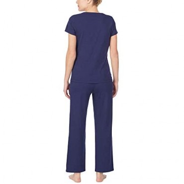 Nautica Women's Sleep Pants 100% Cotton Jersey