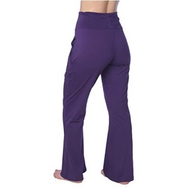 Women's Hi Waist Long Leg Jersey Knit Pajama Lounge Pant Available in Plus Size