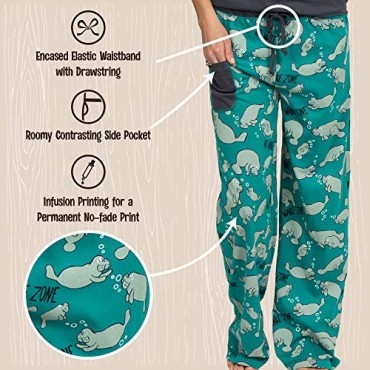 Lazy One Fitted Pajamas for Women Cute Pajama Pants and Top Separates