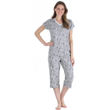 Sleepyheads Women's Sleepwear Cotton Short Sleeve Pajama Set