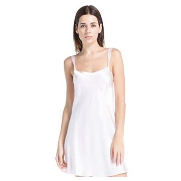 Fishers Finery Women's 100% Pure Mulberry Silk Chemise; Nightgown