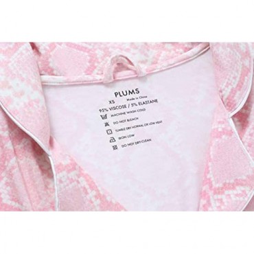 PLUMS Underwear Co. Women's Sleepshirt Pajamas (Night Shirt)