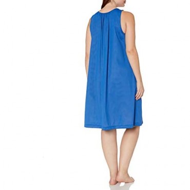 Shadowline Women's Plus-Size Petals 40 Inch Sleeveless Waltz Gown