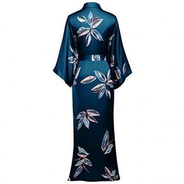 BABEYOND Kimono Robe Cover up Long Print Kimono Blouse Loose Cardigen Bachelorette Party Robe