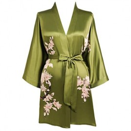BABEYOND Kimono Robe Cover up Short Floral Kimono Blouse Loose Cardigen Bachelorette Party Robe