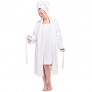 Fishers Finery Women's Ecofabric Five Star Spa Set; Robe  Body Wrap and Hair Towel