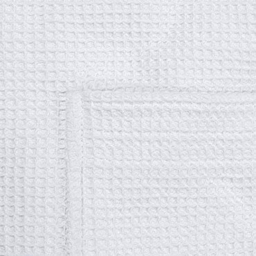 Luxury Spa Bathrobe Men Womens Cotton Waffle Exterior Terry Towel Interior